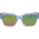 Ella Kids Polarised Square Sunglasses - Blue Silver